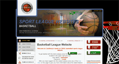 Desktop Screenshot of basketball.clubsetup.com