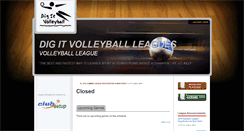 Desktop Screenshot of digitvolleyball.clubsetup.com